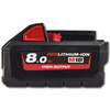 Milwaukee M18HB8 8.0Ah REDLITHIUM-ION™ HIGH OUTPUT™ Battery In Store Only