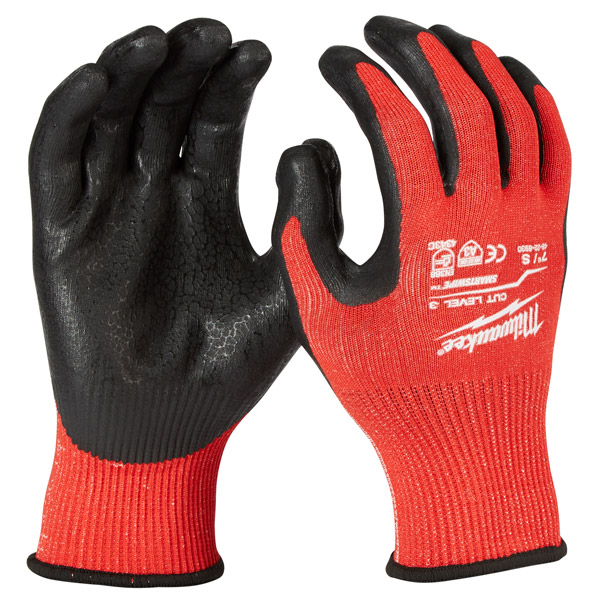 Milwaukee Dipped Gloves Cut Level 3 M/8 4932471420
