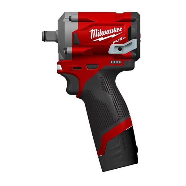 Milwaukee M12FIW38-622X Fuel 3/8" Impact Wrench w/ 2 x M12 Batteries and Charger